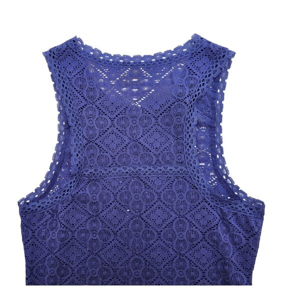Women's - Intimately Free People Purple Lace Tank Top, Size Small - Picture 7 of 7